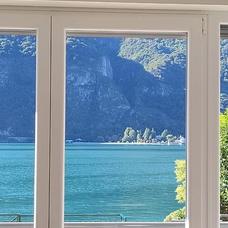 Lake Como Casa La Rosa Abbadia Lariana Exteriör bild